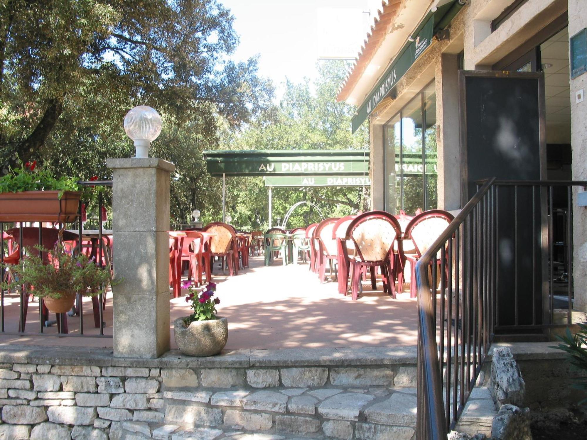 Terrasses De L'Aven Hotel Orgnac-l'Aven Luaran gambar